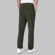 PREMIUM CORDUROY TROUSERS  - OLIVE - Dockland