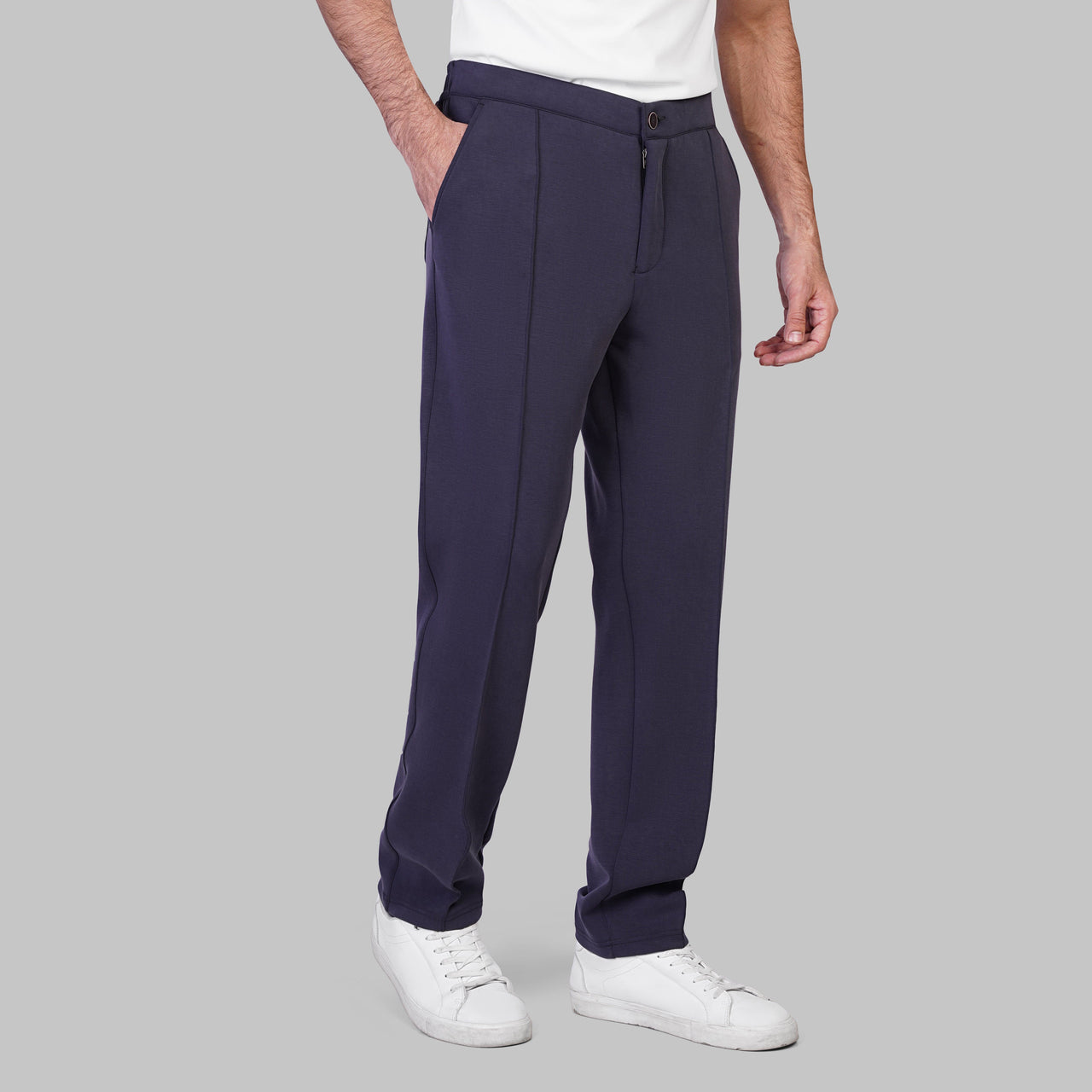 Shop Premium navy jogger waist sweatpants for men in Egypt by dockland – تسوق سويت بانتس رجالي نيفي كحلي بحزام خصر من دوكلاند في مصر