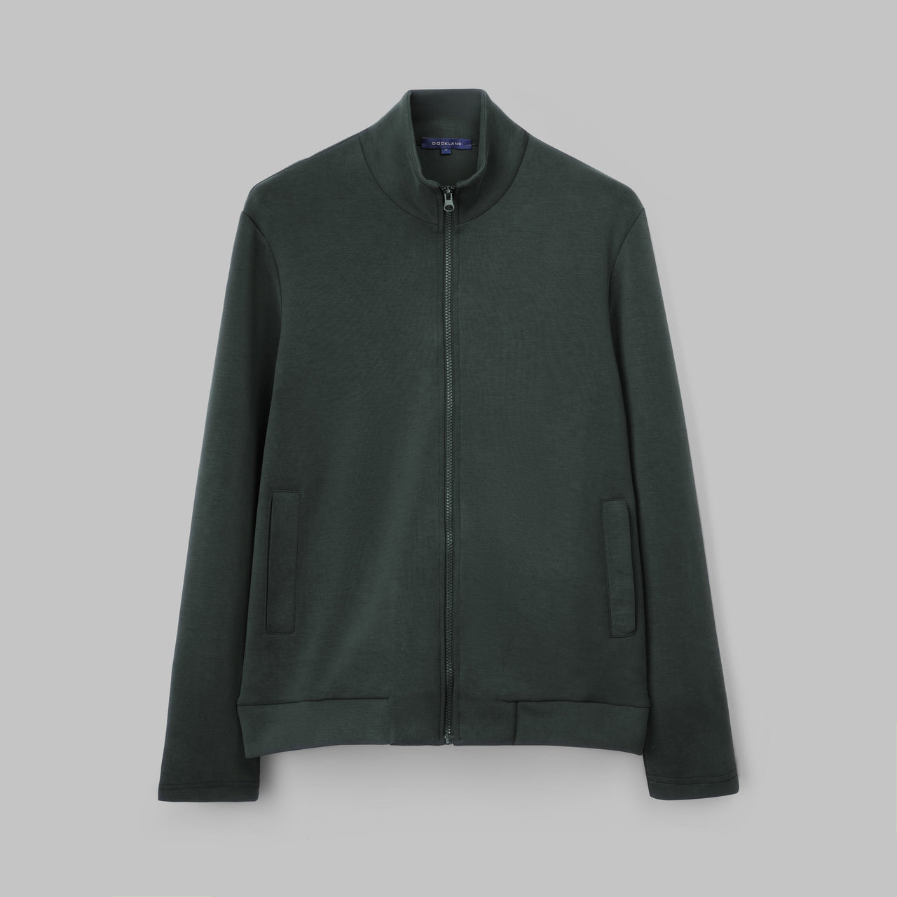 Shop Premium Grey Full-Zip Sweatshirt & hoodie for Men in Egypt by Dockland - تسوق سويت شيرت رمادي رجالي بسوتسه كاملة من دوكلاند للملابس الرجالية