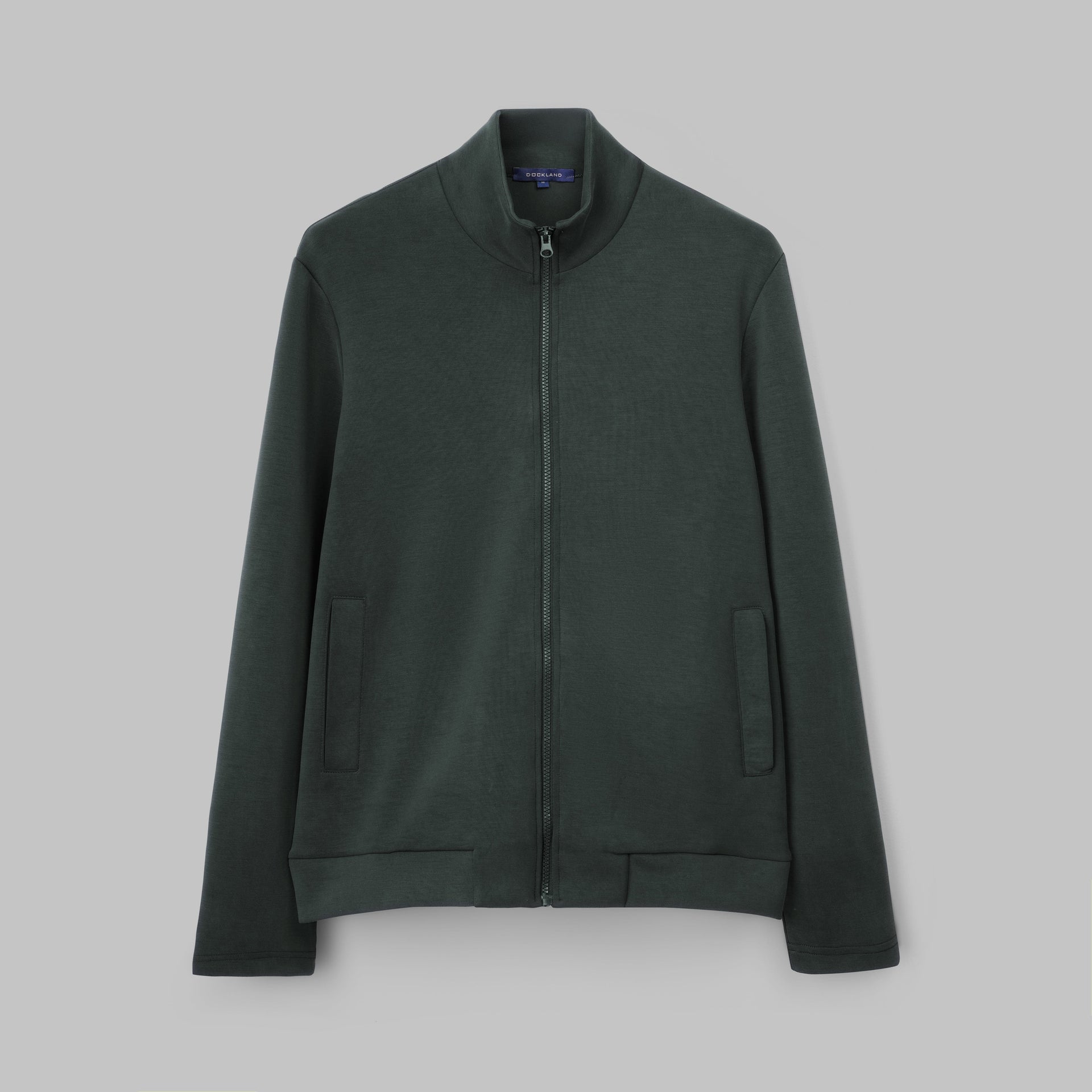 Shop Premium Grey Full-Zip Sweatshirt & hoodie for Men in Egypt by Dockland - تسوق سويت شيرت رمادي رجالي بسوتسه كاملة من دوكلاند للملابس الرجالية