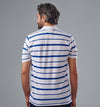 Classic Striped Polo Shirt -WHITE - Dockland