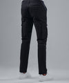 Cargo Trousers  - BLACK - Dockland