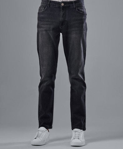 SLIM FIT JEANS - GREY - Dockland