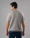 TEXTURED KNIT POLO SHIRT  -LIGHT CHINEE - Dockland
