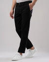 Slim Fit Chino Pants - BLACK - Dockland