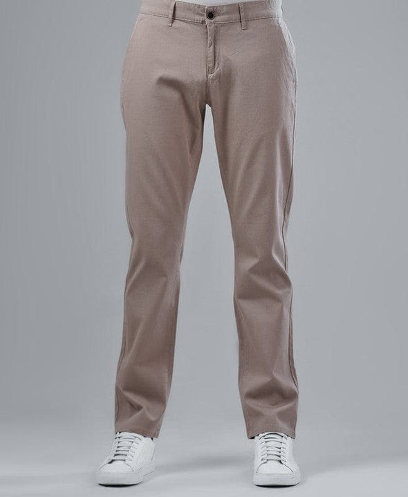 Slim Fit Chino Pants - KHAKI - Dockland