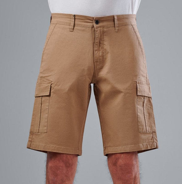 CARGO BERMUDA SHORTS - BEIGE - Dockland