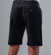 SLIM-FIT CHINO SHORTS - BLACK - Dockland