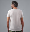 Rubber-Printed Round Neck T-Shirt - OFF WHITE - Dockland