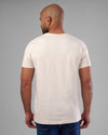 ROUND NECK PRINTED T-SHIRT - OFF WHITE - Dockland