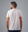 Short-Sleeved Patterned T-Shirt - OFF WHITE - Dockland