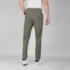 TENCEL Slim-fit Trousers  -  OLIVE   - Dockland