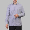 LONG SLEEVE STRIPED SHIRT- BLUE - Dockland