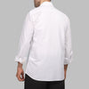 LONG SLEEVE STRIPED SHIRT- WHITE - Dockland