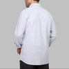 LONG SLEEVE STRIPED SHIRT- SKY BLUE - Dockland
