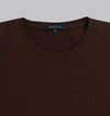 PLAIN T-SHIRT - BROWN - DOCKLAND