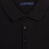 KNIT POLO SHIRT  - BLACK- Available in store - Dockland