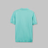 KNIT POLO SHIRT WITH ZIP -AQUA - Dockland