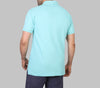 CLASSIC FIT PIQUE POLO SHIRT - AQUA