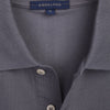 CLASSIC FIT PIQUE POLO SHIRT - GREY - Dockland
