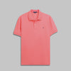 CLASSIC FIT PIQUE POLO SHIRT - MELON - Dockland