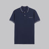Tipped Collar Polo Shirt - NAVY - Available in store - Dockland