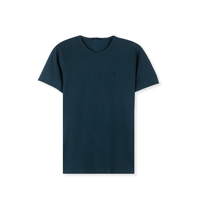 SHORT SLEEVE SLIM T-SHIRT - DARK OLIVE- Available in store - Dockland
