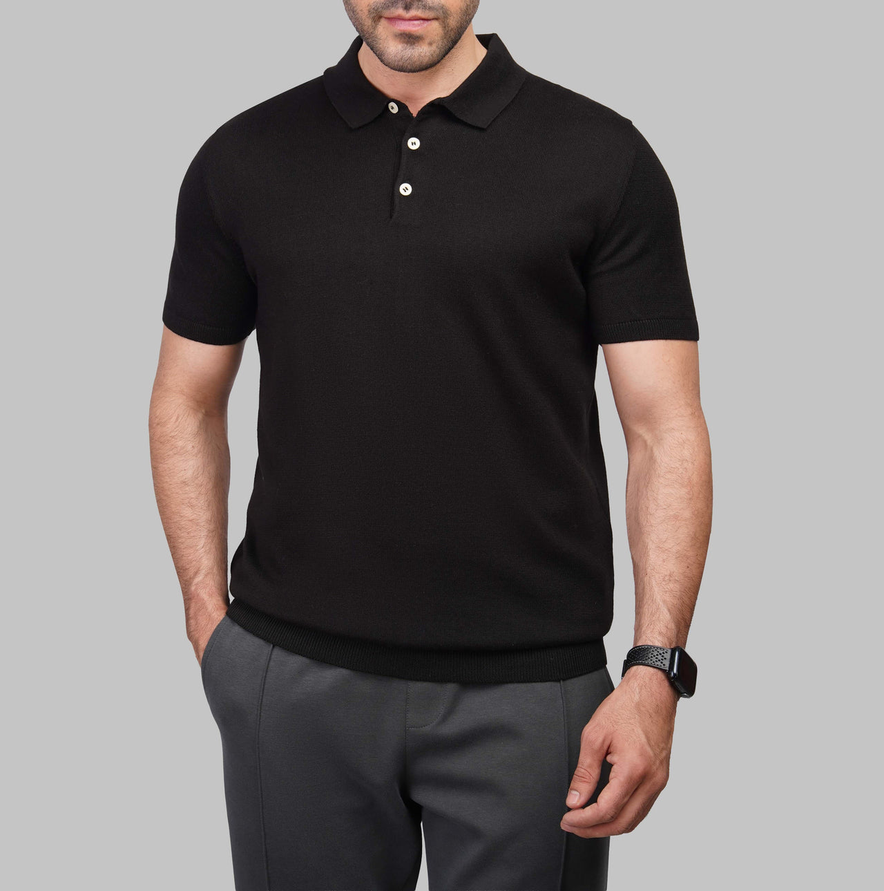 KNIT POLO SHIRT - Dockland