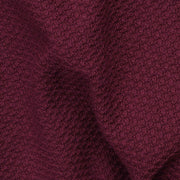 V-Neck Ribbed Knit Polo Shirt - Dockland