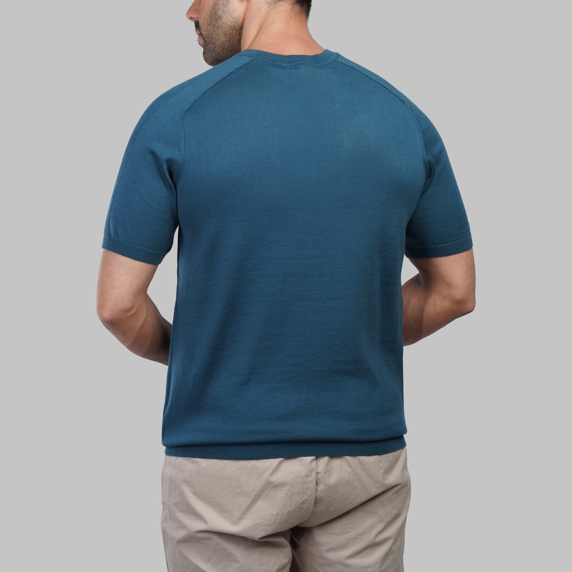 Soft Knit Short Sleeve T-Shirt - Dockland