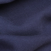 Contrast Zip Cotton Polo - Dockland
