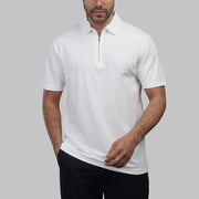 Essential Zip-Up Polo Shirt - Dockland