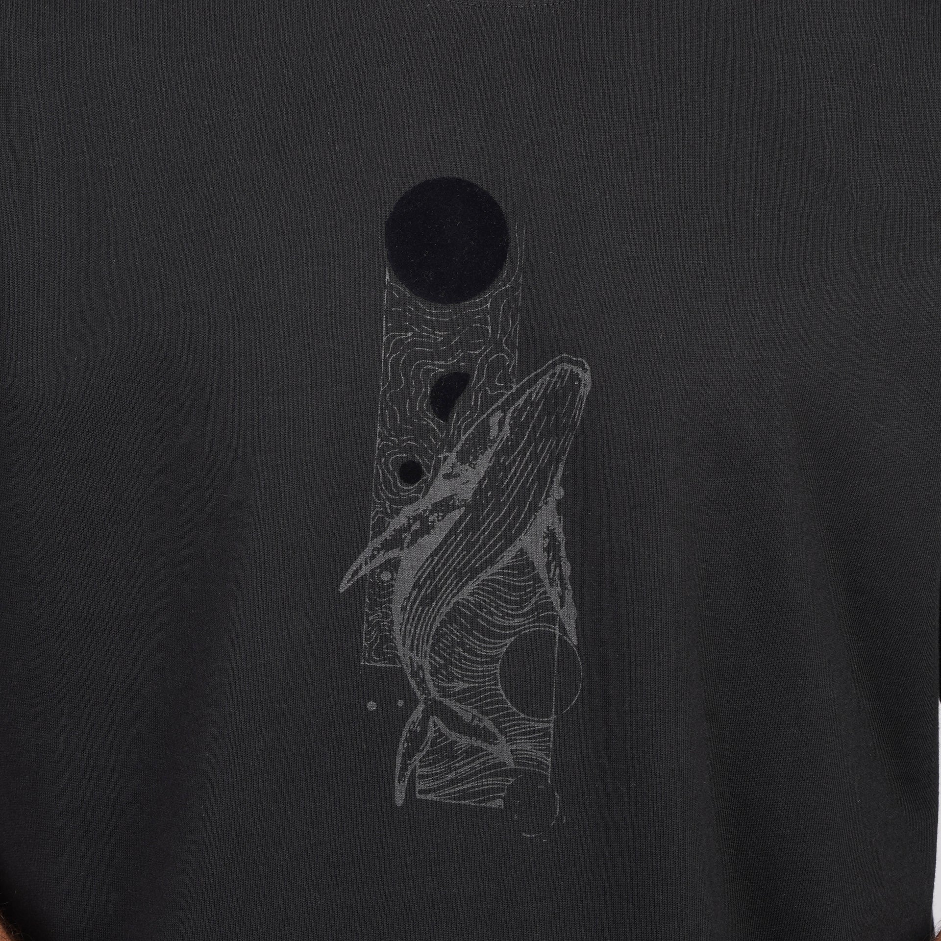 Oversized Printed Cotton Tee - Dockland
