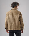 SUEDE JACKET - BEIGE - DOCKLAND