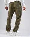 JOGGER WAIST SWEATPANTS  - OLIVE- DOCKLAND