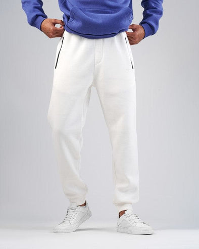 JOGGER WAIST SWEATPANTS  - OFF WHITE - DOCKLAND