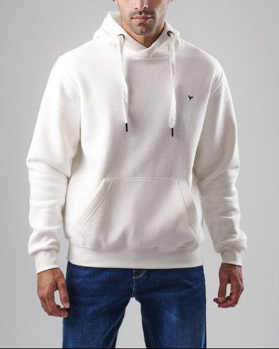 BASIC HOODIE  - OFF WHITE- DOCKLAND