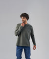 LONG SLEEVE SLIM T-SHIRT  - DARK OLIVE- DOCKLAND