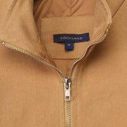 Cotton Zip Jacket - BEIGE - Dockland