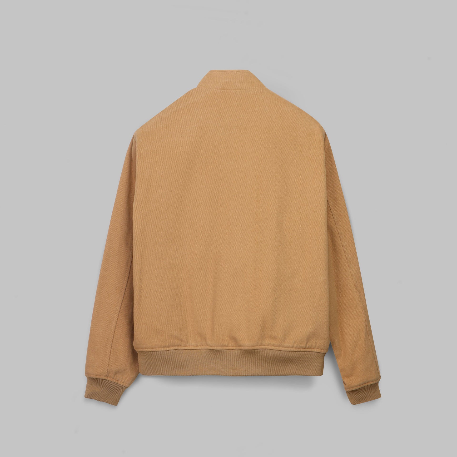 Cotton Zip Jacket - BEIGE - Dockland