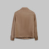 Premium Button Jacket  - CAMEL