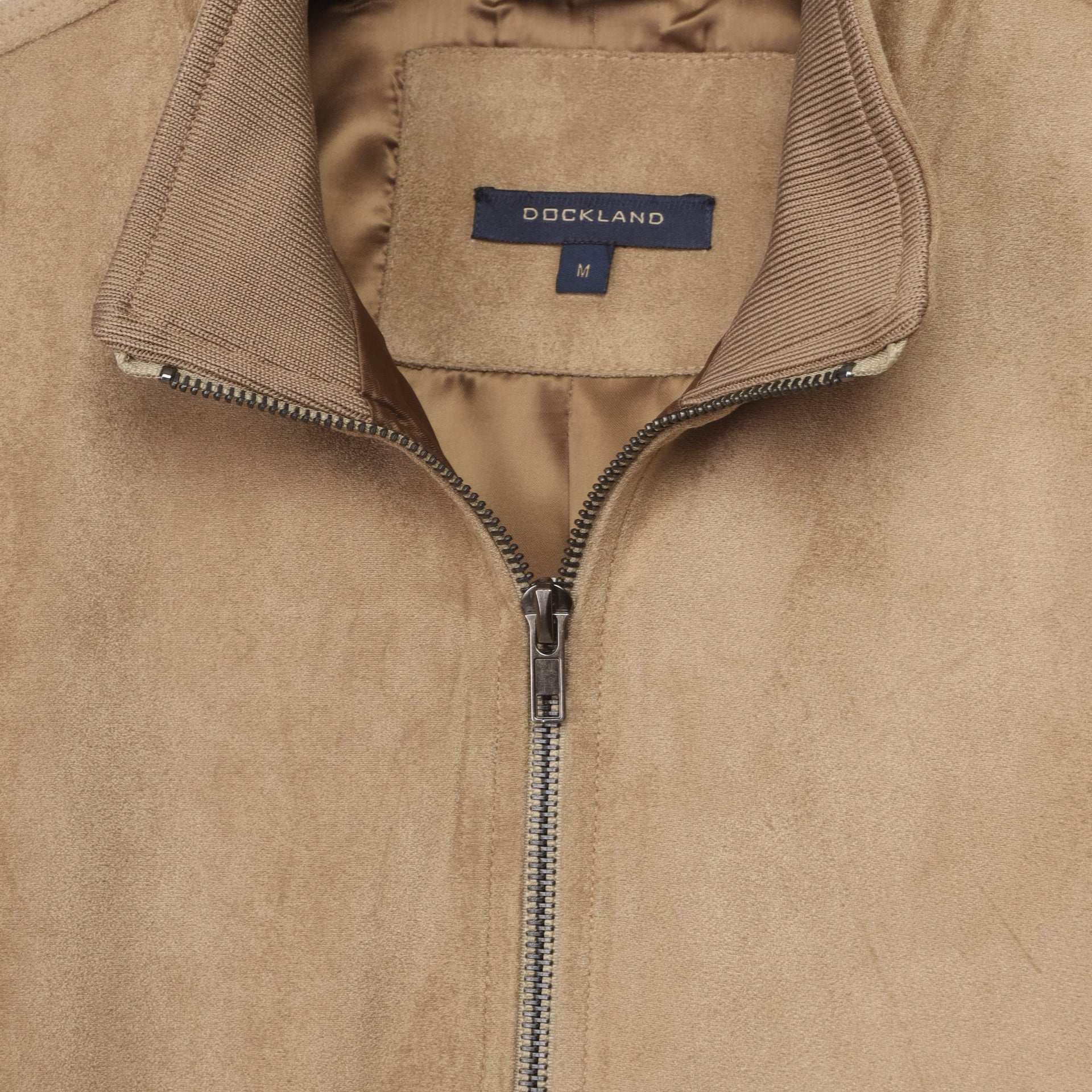 Lightweight Zip Jacket - DARK BEIGE - Dockland