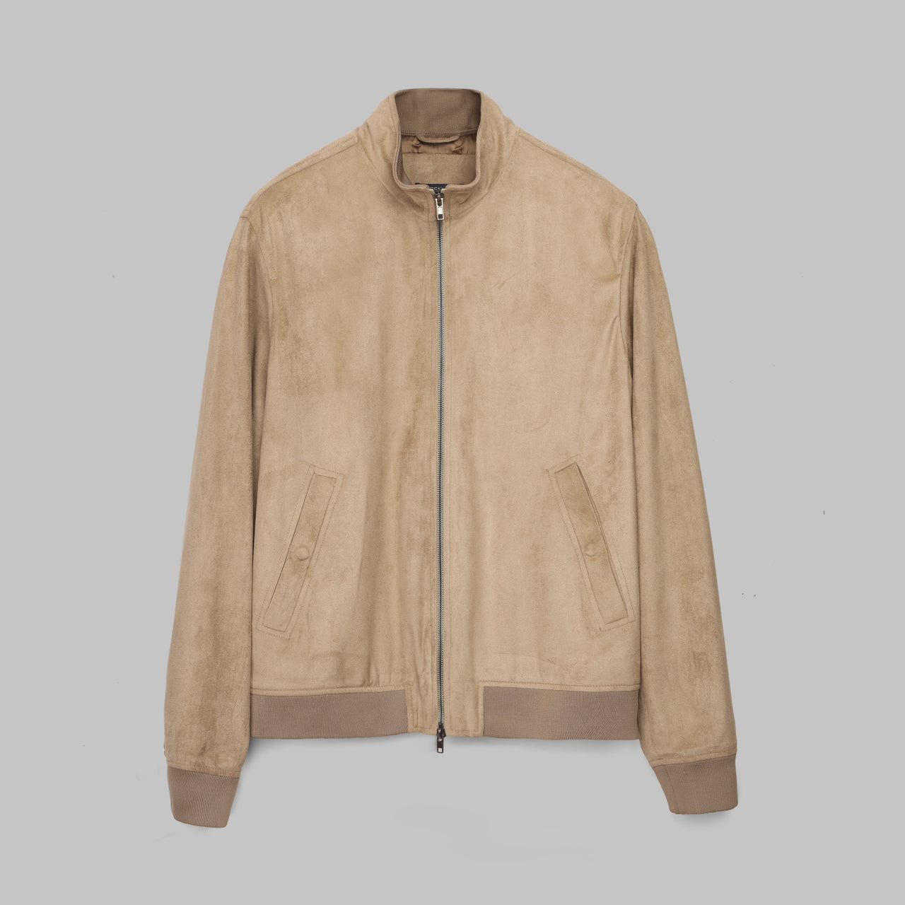 Lightweight Zip Jacket - DARK BEIGE - Dockland