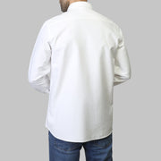 SLIM-FIT OXFORD SHIRT  - OFF WHITE - Dockland