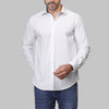 LONG SLEEVE SHIRT- WHITE - Dockland