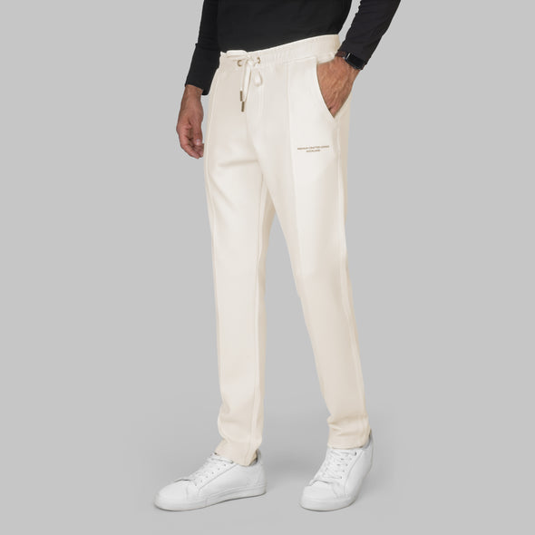 JOGGER WAIST SWEATPANTS  - OFF WHITE - Dockland