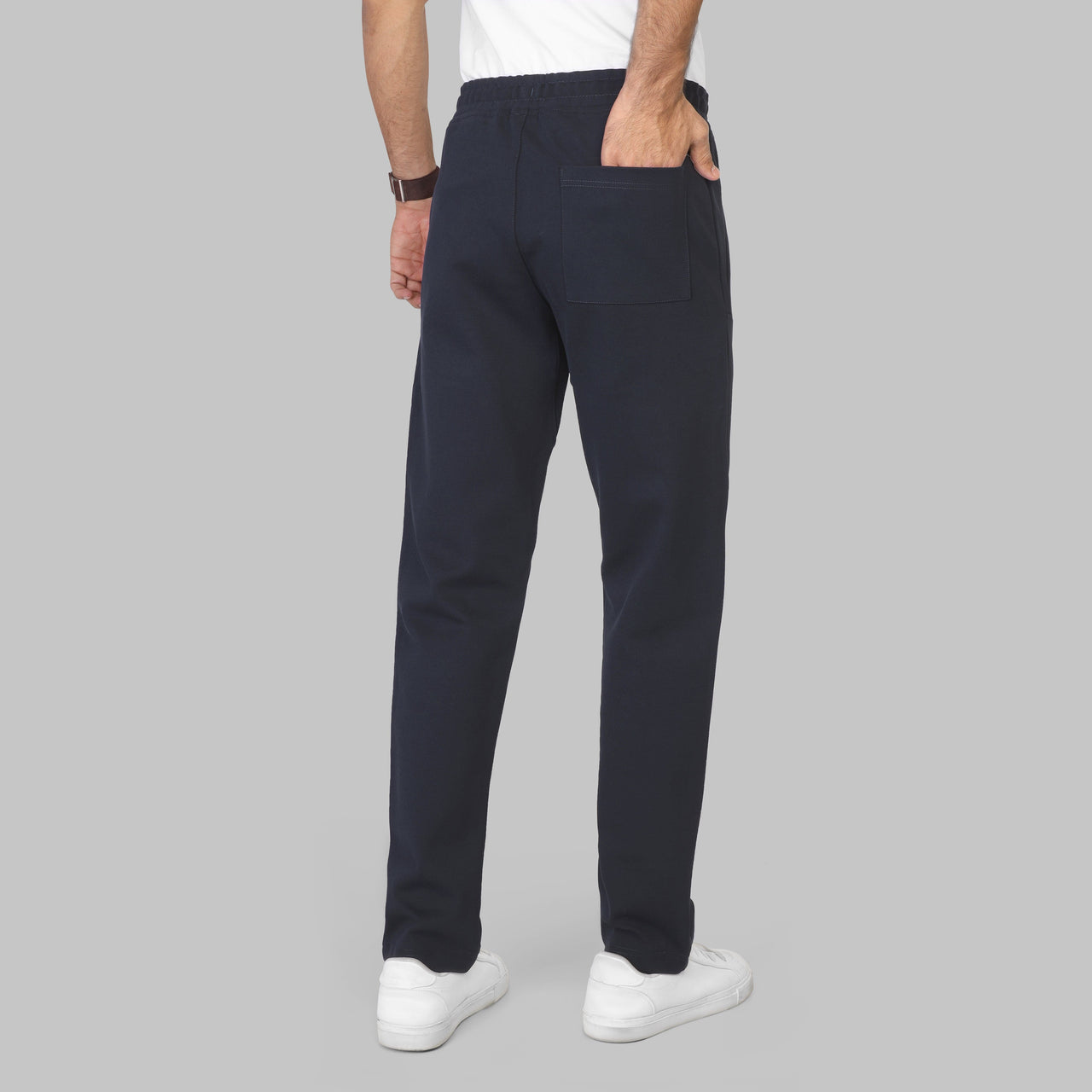 JOGGER WAIST SWEATPANTS  - NAVY - Dockland