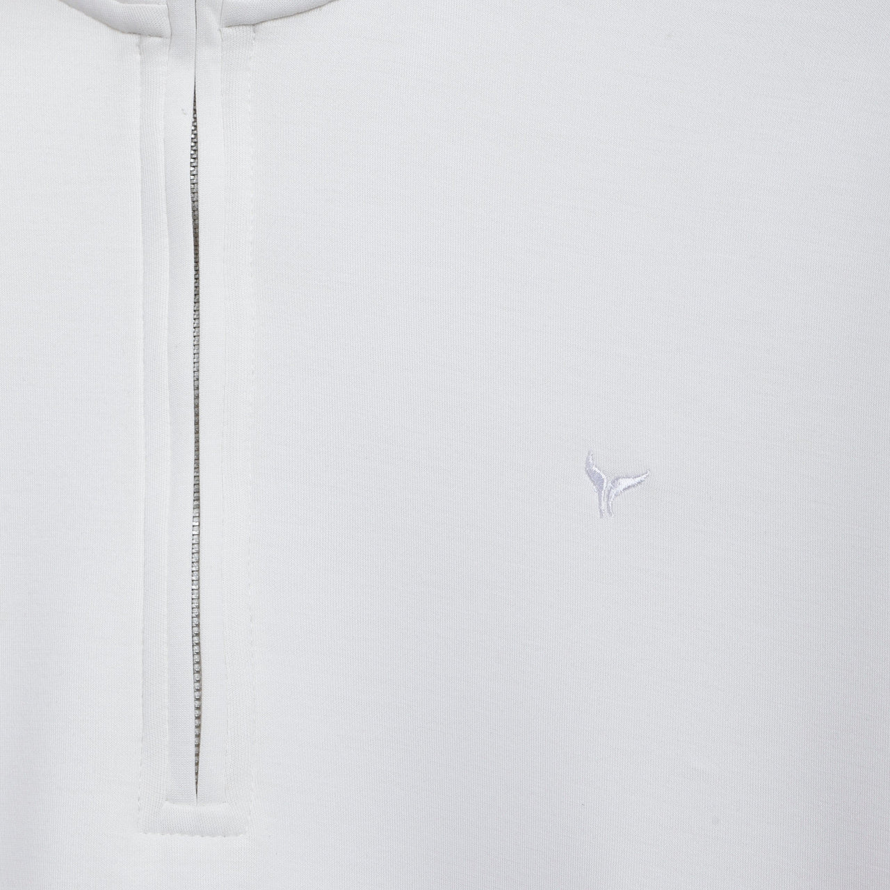 PREMIUM QUARTER ZIP SWEATSHIRT  - OFF WHITE - Dockland