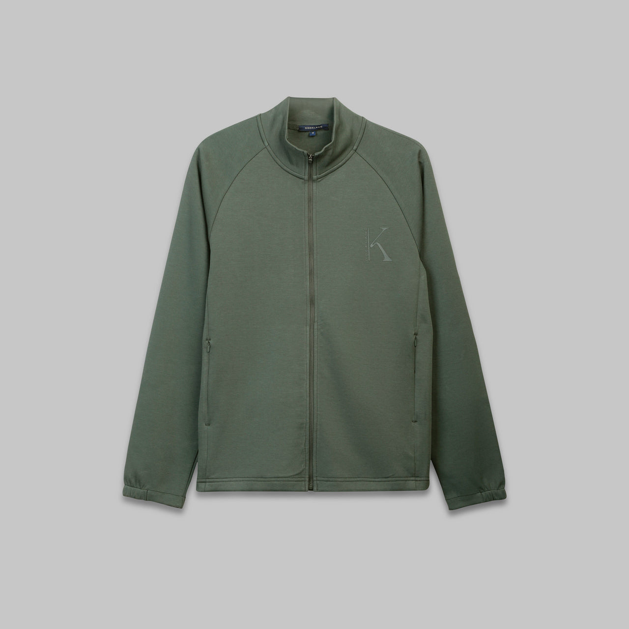 RAPPER ZIP-UP SWEATSHIRT - OLIVE