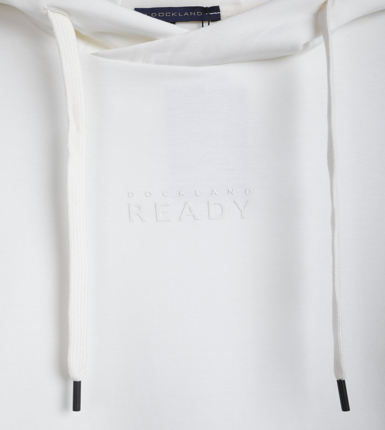 PREMIUM RAPPER EMBROIDERED HOODIE  - OFF WHITE - Dockland